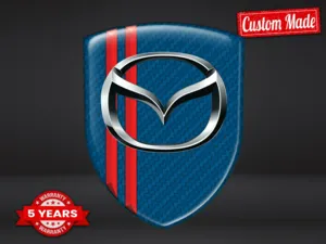 Mazda Domed Decals Sticker Car Durable Limited Style